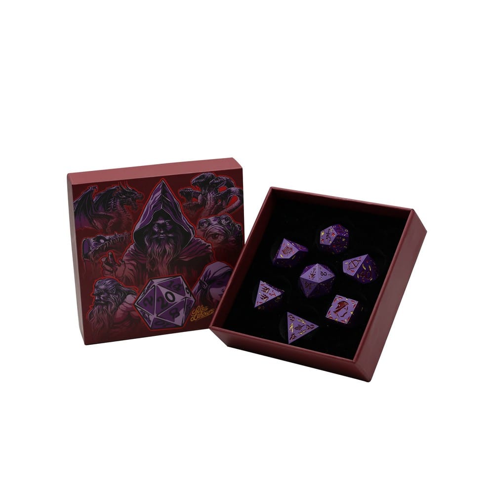 Dice LPG: Poly 7 Set Rogue