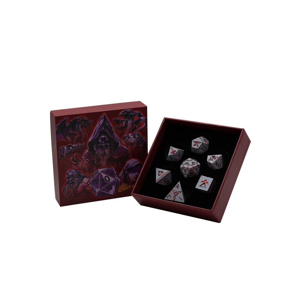 Dice LPG: Poly 7 Set Warrior
