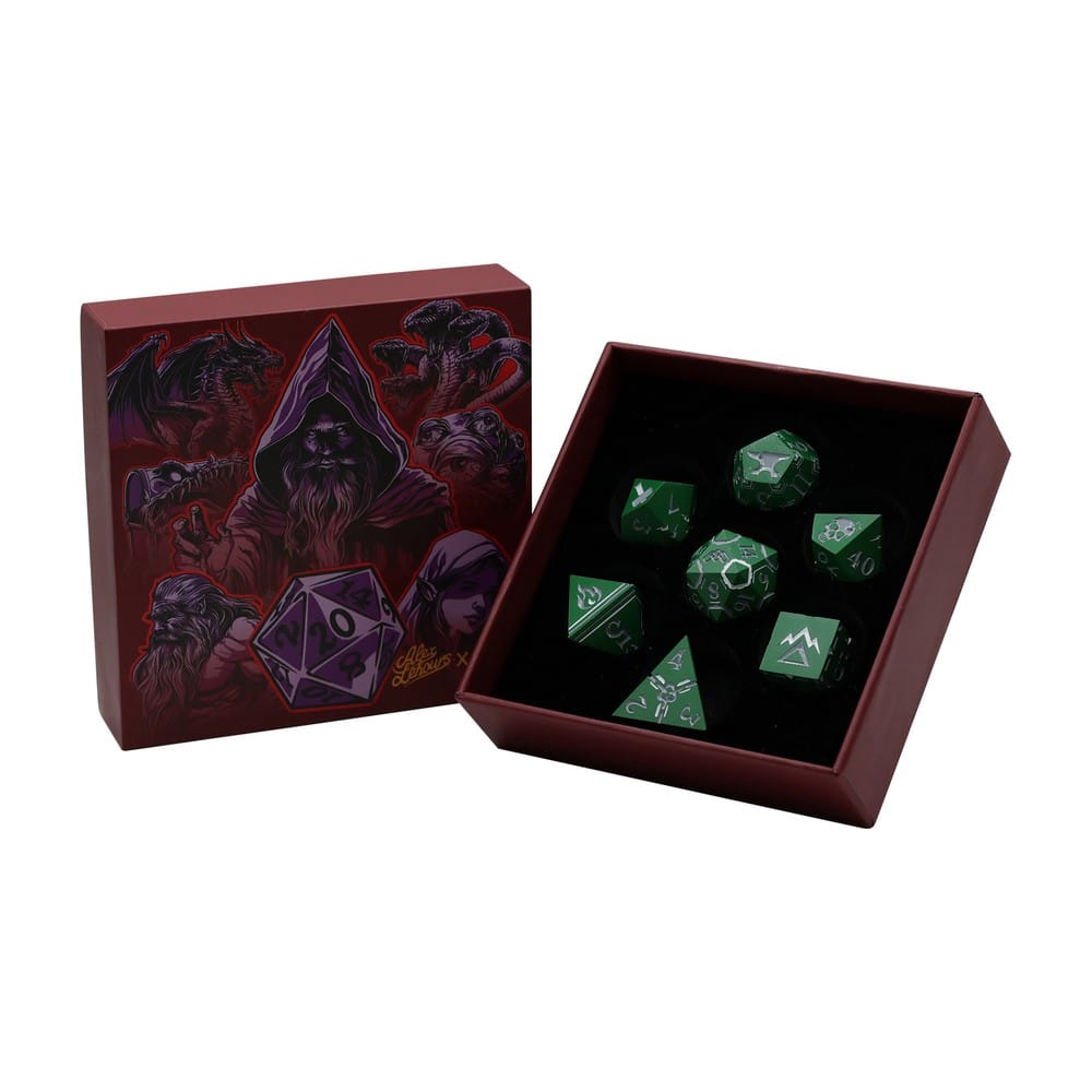 Dice LPG: Poly 7 Set Warrior