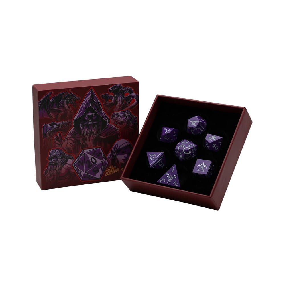 Dice LPG: Poly 7 Set Warrior