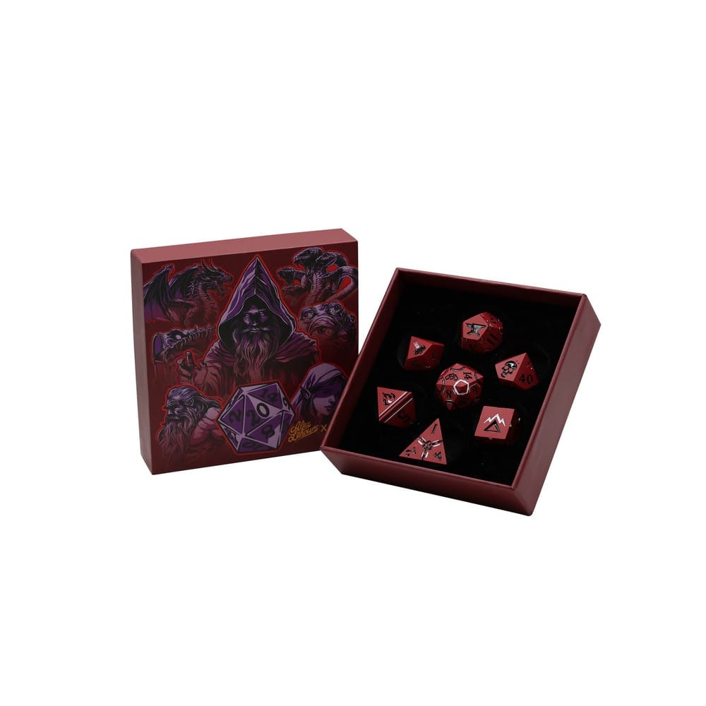 Dice LPG: Poly 7 Set Warrior