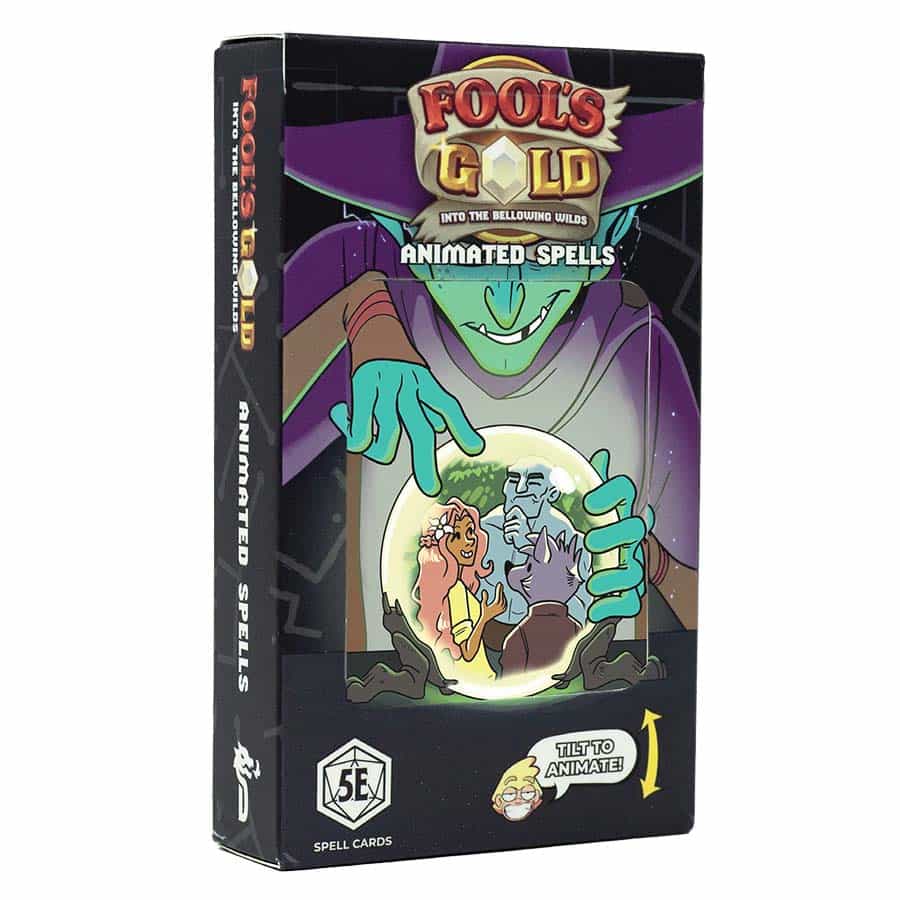 Dungeons & Dragons Fool's Gold: Animated Spell Reference Cards