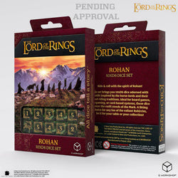Dice Q-Workshop: d6x10 Set The Lord Of The Rings