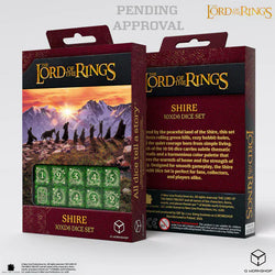 Dice Q-Workshop: d6x10 Set The Lord Of The Rings
