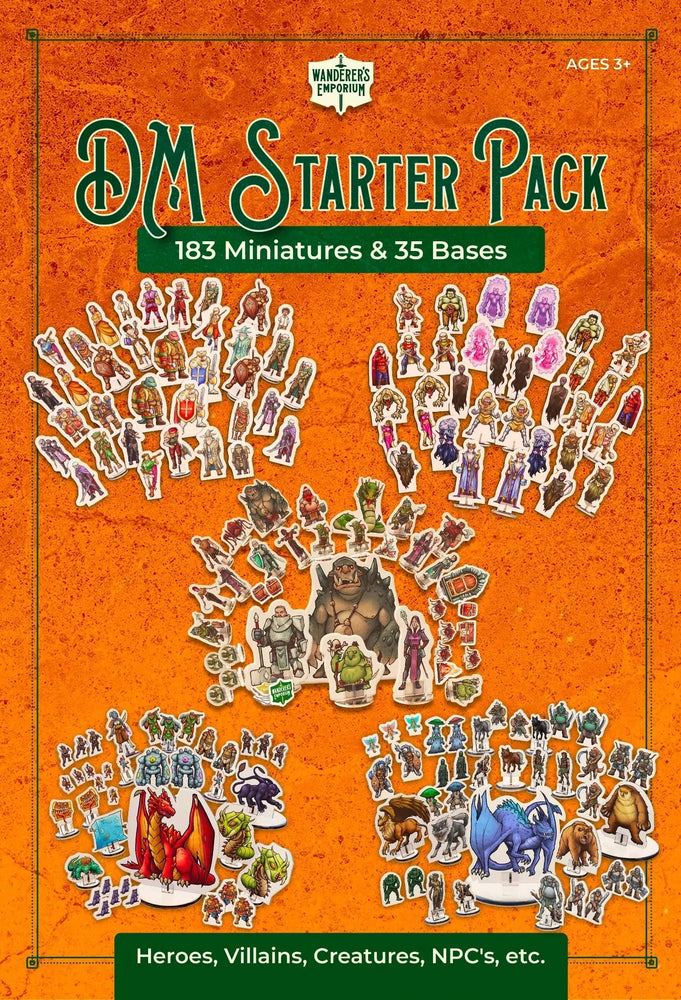 Wanderer's Emporium Miniatures: Dungeon Master Starter Pack