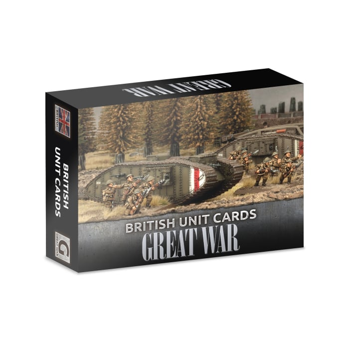 Flames of War Great War: Unit Cards British