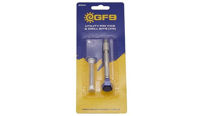 Mini Tool GF9: Utility Pin Vice & Drill Bits