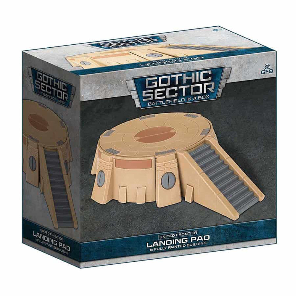Terrain GF9: Gothic Sector: United Frontier Landing Pad (x1)