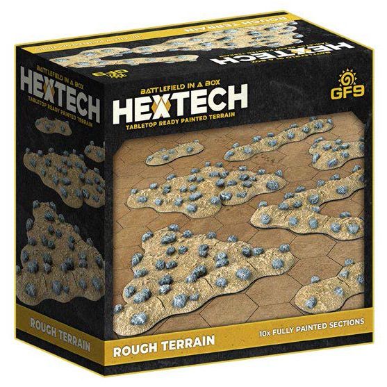 Battletech Terrain Hextech: Rough Terrain (x10)