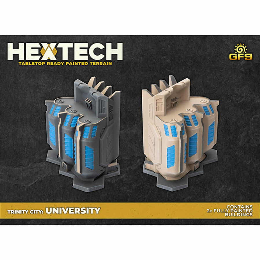 Battletech Terrain Hextech: Trinity City University