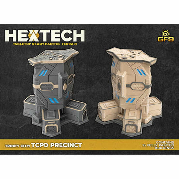 BattleTech Terrain Hextech: Trinity City TCPD Precinct