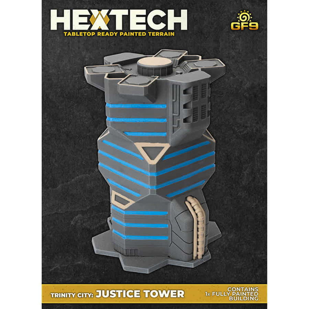 Battletech Terrain Hextech: Trinity City Justice Tower