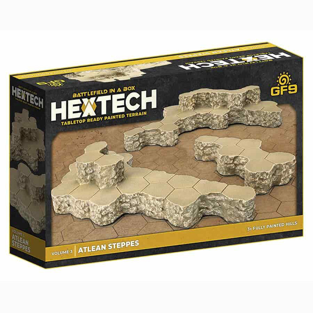 BattleTech Hextech: Atlean Steppes V3 (x3)