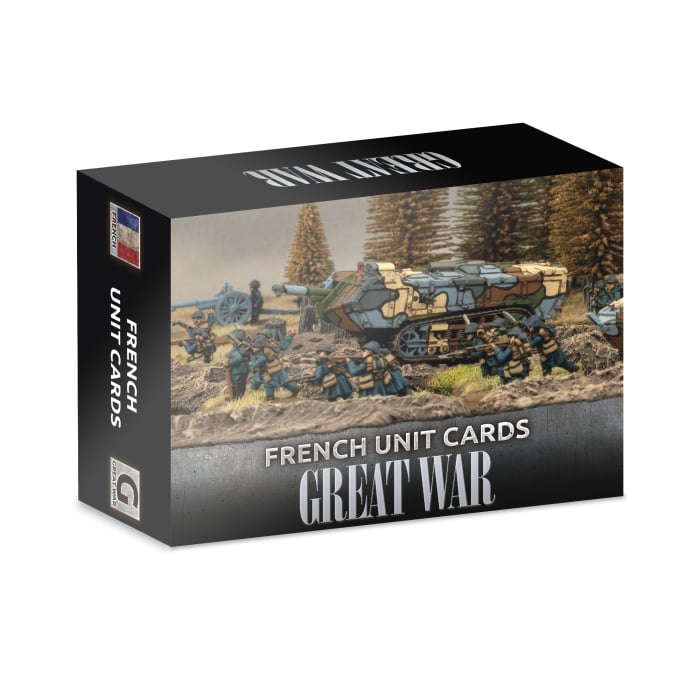 Flames of War Great War: Unit Cards French