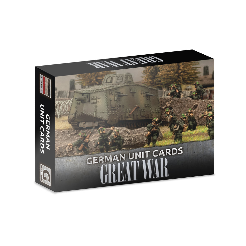 Flames of War Great War: Unit Cards German