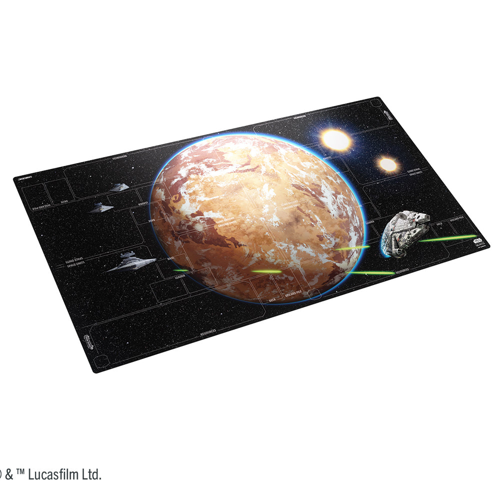 Star Wars Unlimited: Game Mat Battle Zone Optimized For 4-Players