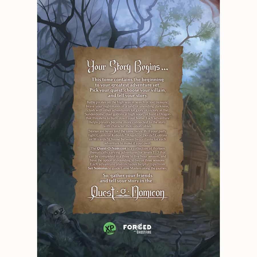 Dungeons & Dragons Ghostfire: Quest-O-Nomicon