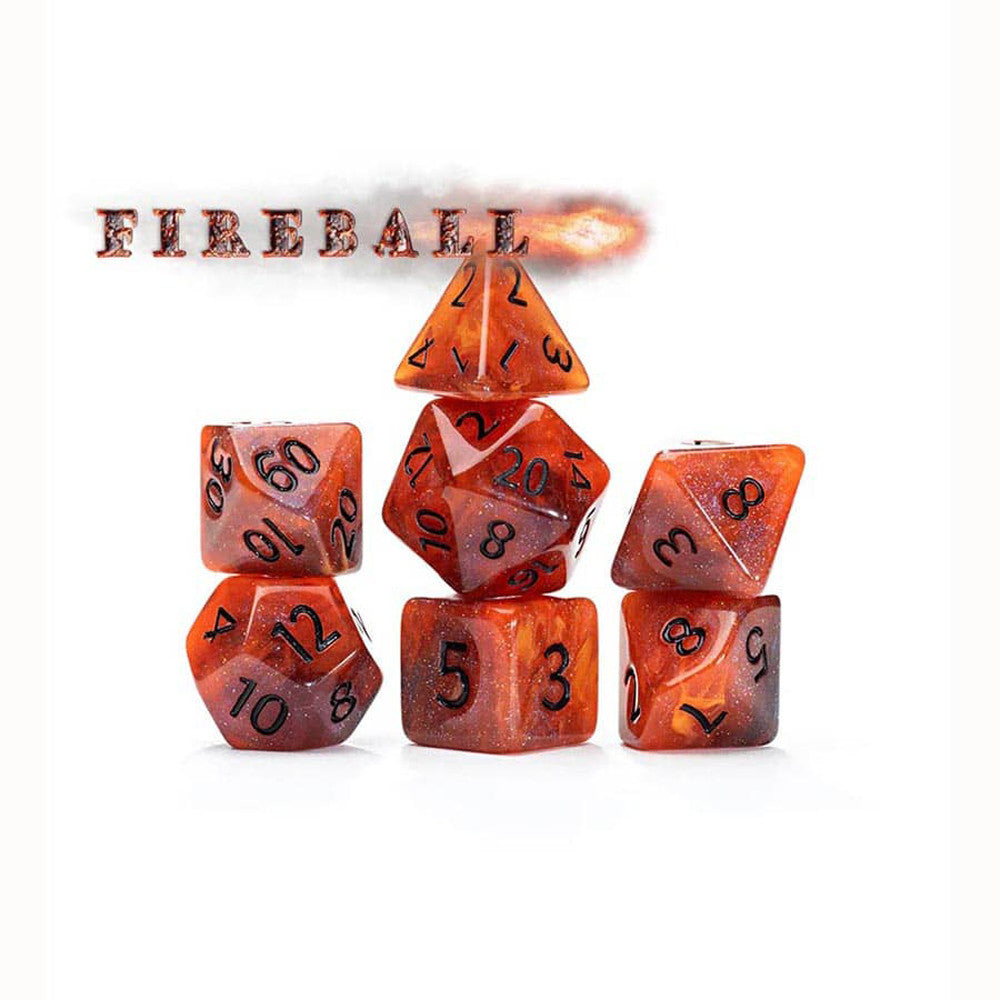 Dice Gate Keeper: Poly 7 Set Aether