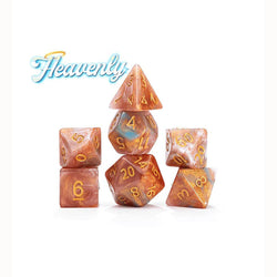 Dice Gate Keeper: Poly 7 Set Aether
