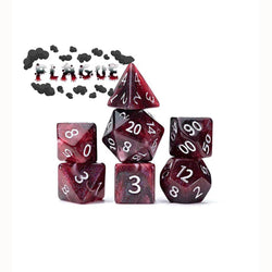 Dice Gate Keeper: Poly 7 Set Aether