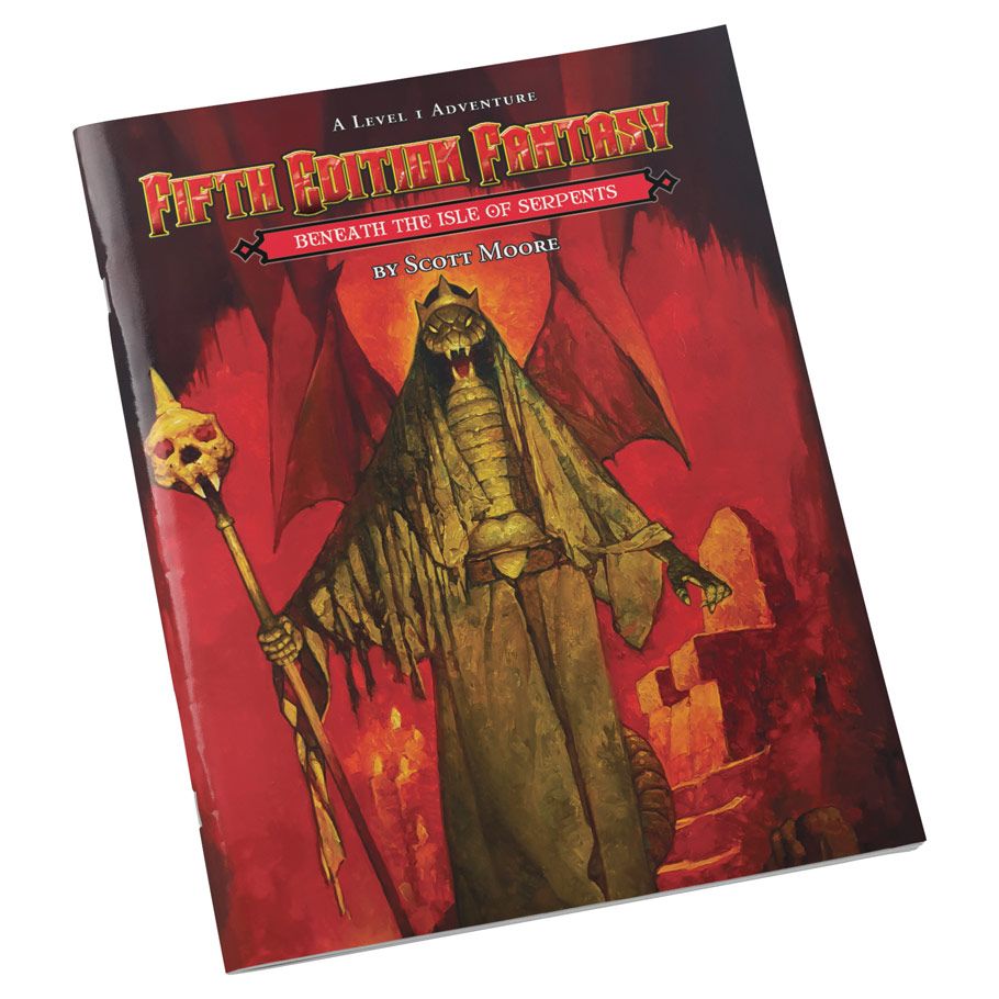 Dungeons & Dragons Fifth Edition Fantasy: 28 Beneath the Isle of the Serpents
