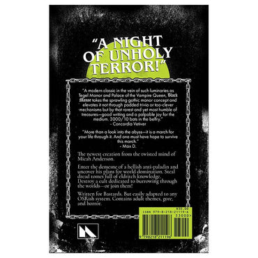 RPG Goodman Games: The Black Manse