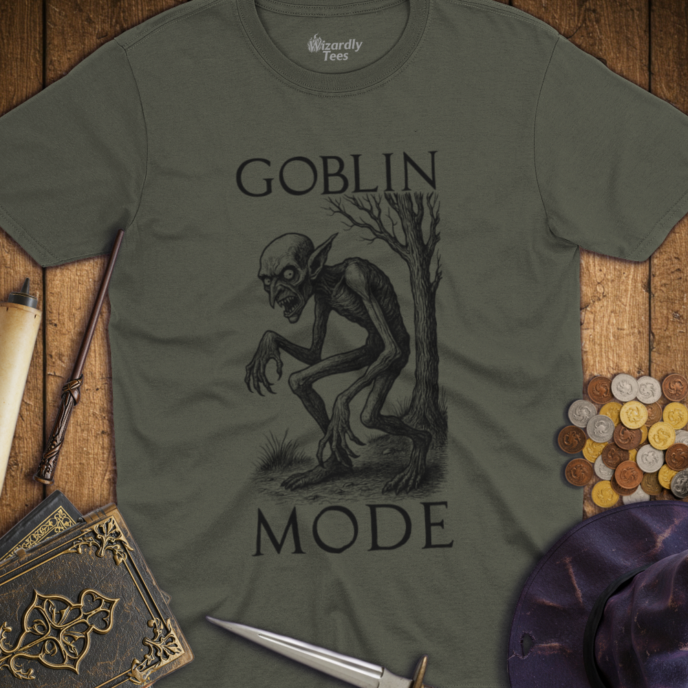 T-Shirt Wizardly: Goblin Mode
