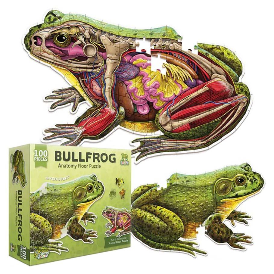 Puzzle Genius: Turn N Learn: Frog 100pc