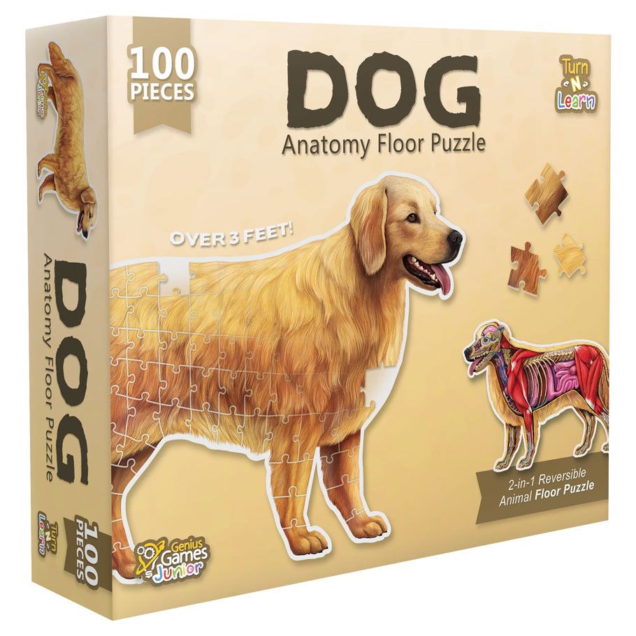 Puzzle Genius: Floor Puzzle: Dog