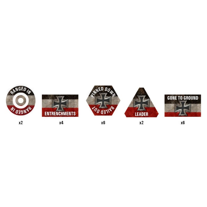 Flames of War Great War: Token German