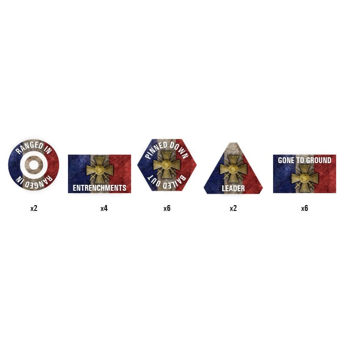 Flames of War Great War: Token French