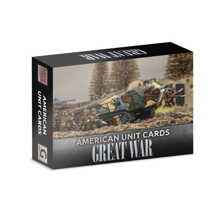 Flames of War Great War: Unit Cards American