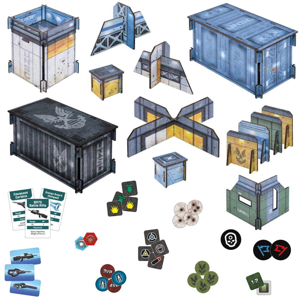 HALO Flashpoint: UNSC Base Terrain Set