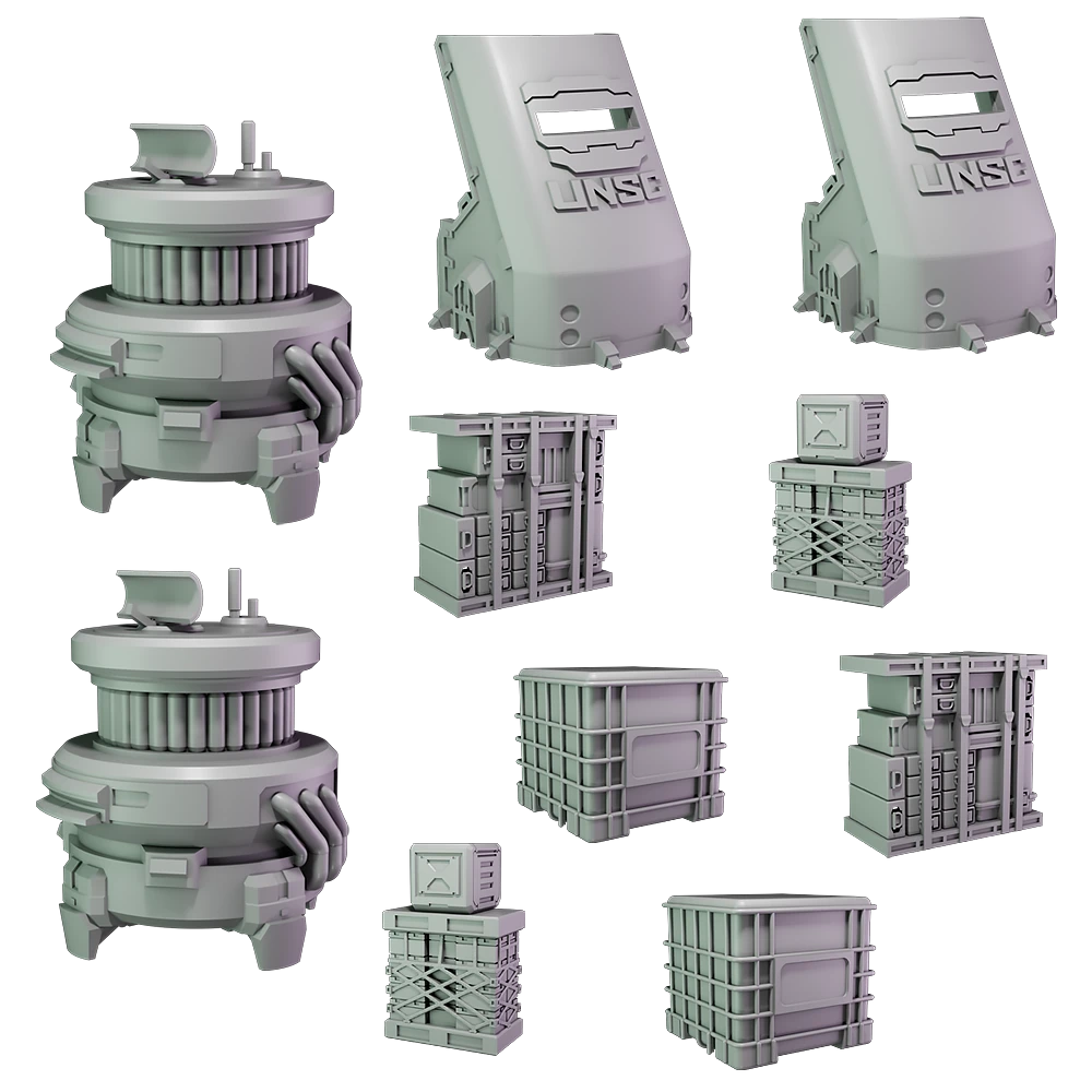 HALO Flashpoint: UNSC Scenery Set