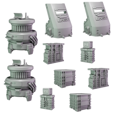 HALO Flashpoint: UNSC Scenery Set