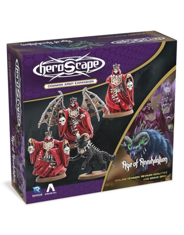 Heroscape Boiling Tension: Revnan Acolytes and Grave Grim