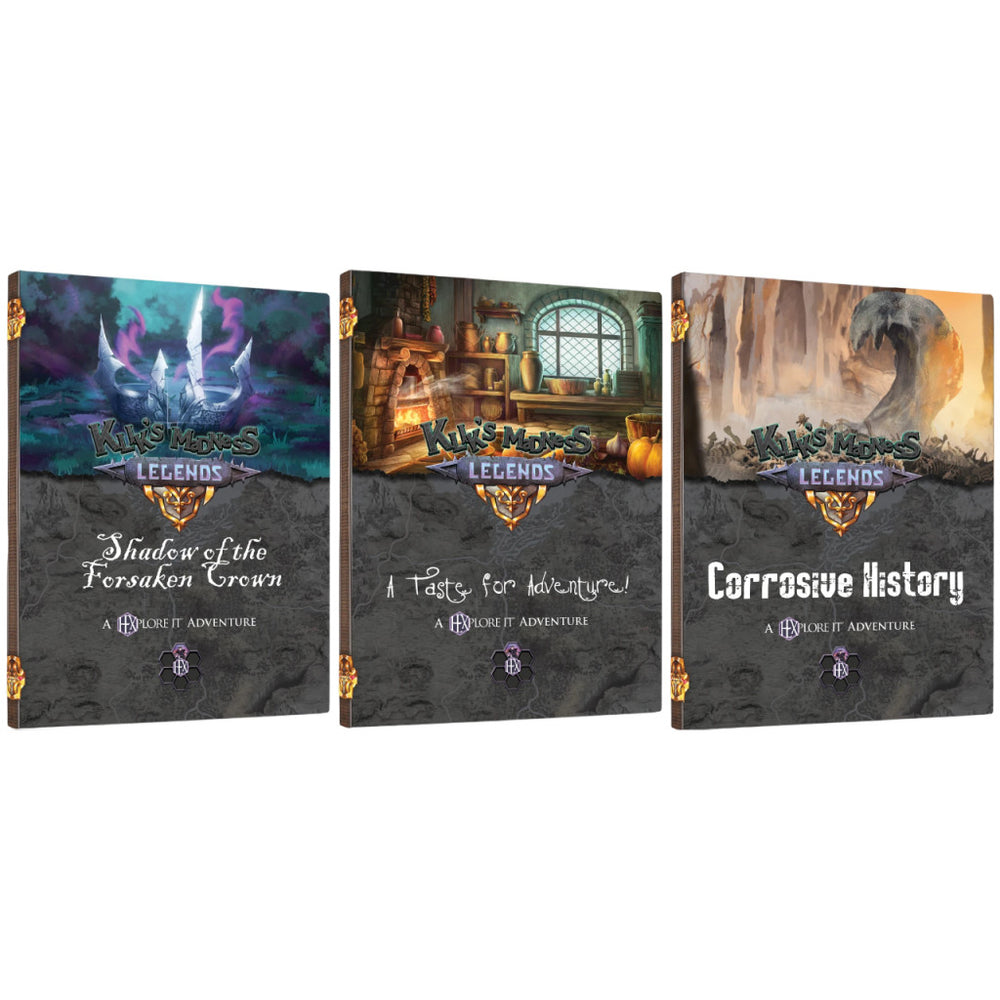 HEXplore It: 01 Klik's Madness Legends 3 Pack