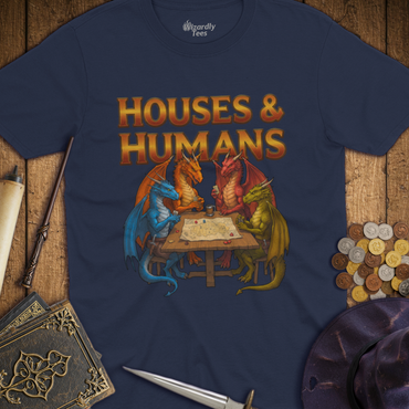 T-Shirt Wizardly: Houses & Humans