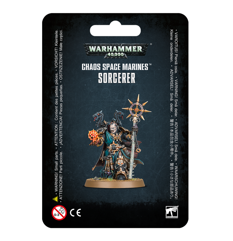 Warhammer 40K Chaos Space Marines: Sorcerer