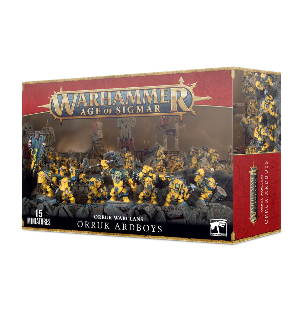 Warhammer Age of Sigmar Orruk Warclans: Orruk Ardboyz