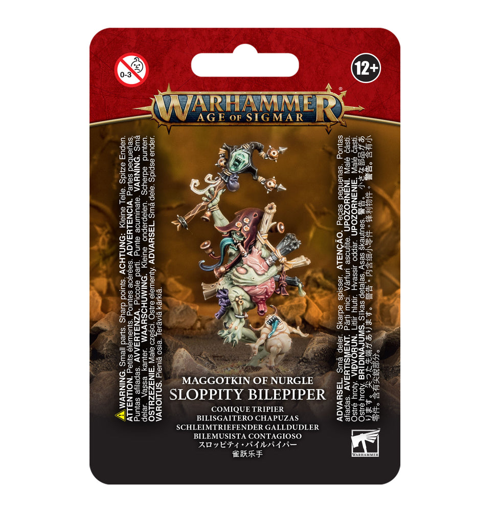 Warhammer Age of Sigmar Maggotkin of Nurgle: Sloppity Bilepiper