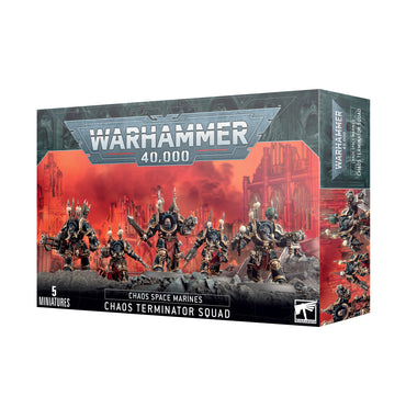 Warhammer 40K Chaos Space Marines: Chaos Terminator Squad