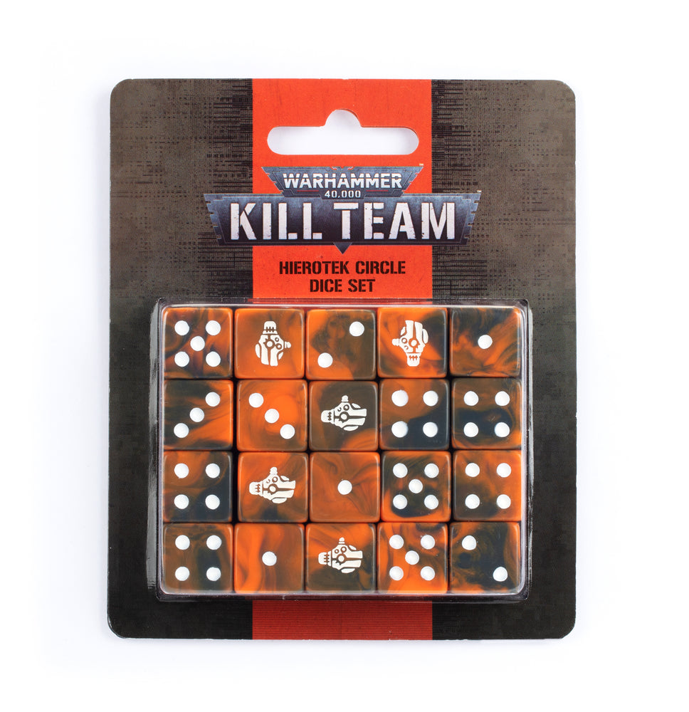 Warhammer 40K Kill Team: Dice - Hierotek Circle
