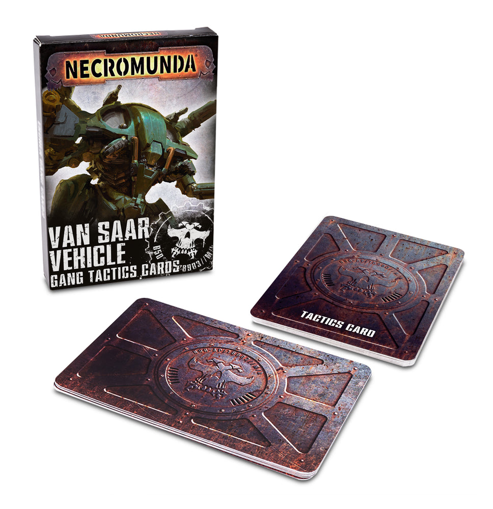 Necromunda: Gang Tactics Cards: Van Saar Vehicle