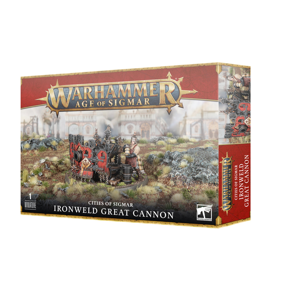 Warhammer Age of Sigmar Cities of Sigmar: Freeguild Ironweld Great Cannon