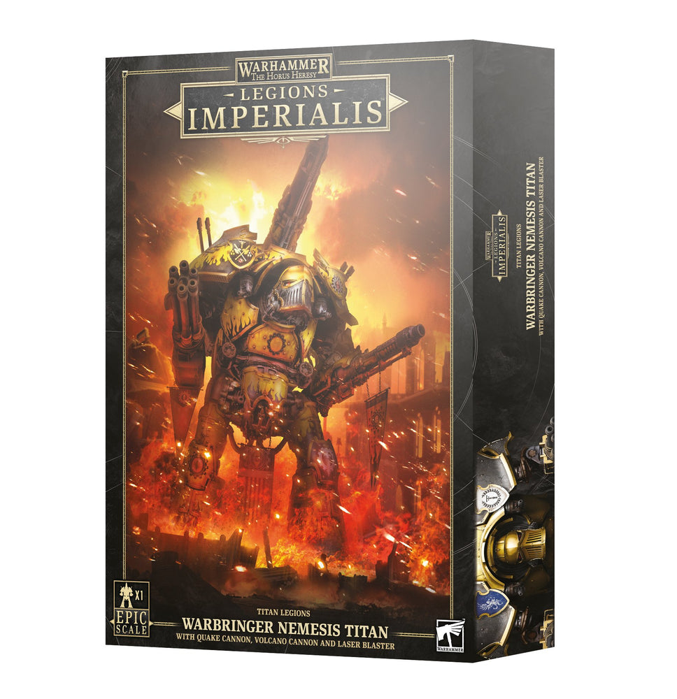 Warhammer Horus Heresy Legions Imperialis: Warbringer Nemesis Titan w/Quake Cannon