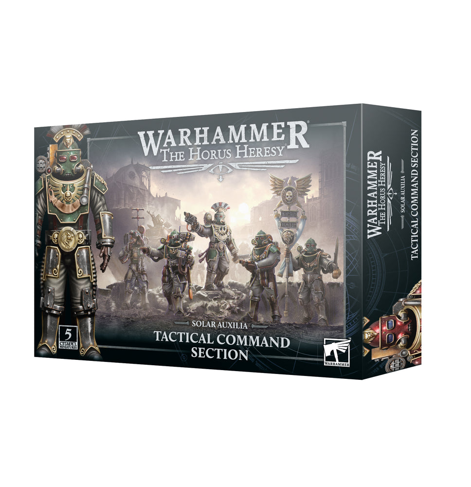 Warhammer Horus Heresy Solar Auxilia: Tactical Command Section