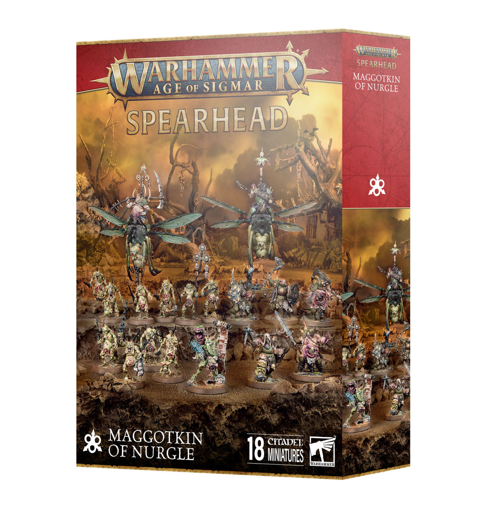 Warhammer Age of Sigmar Maggotkin of Nurgle: Spearhead