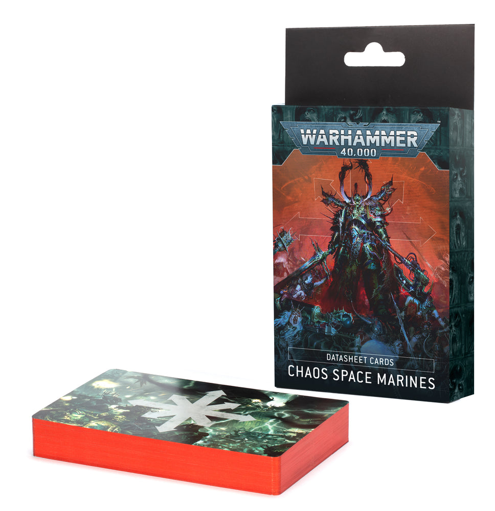 Warhammer 40K Chaos Space Marines: Datacards