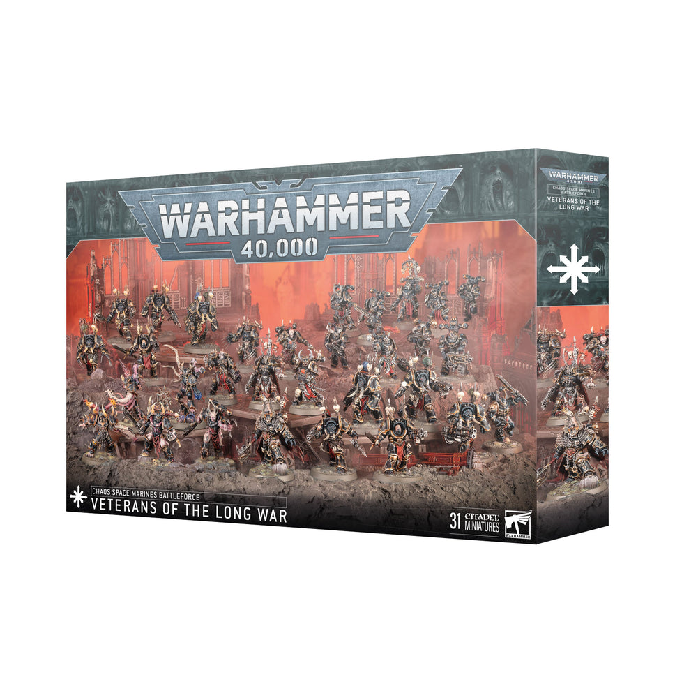 Warhammer 40K Chaos Space Marines: Battleforce - Veterans of the Long War